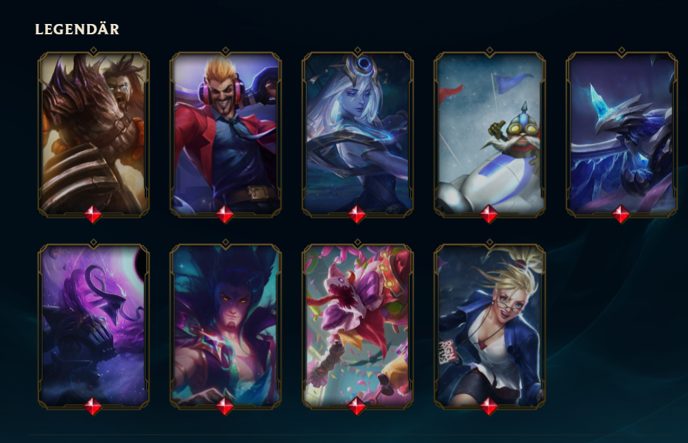 Season 3 Skin collecting Account - LoL Selling - PixelForum